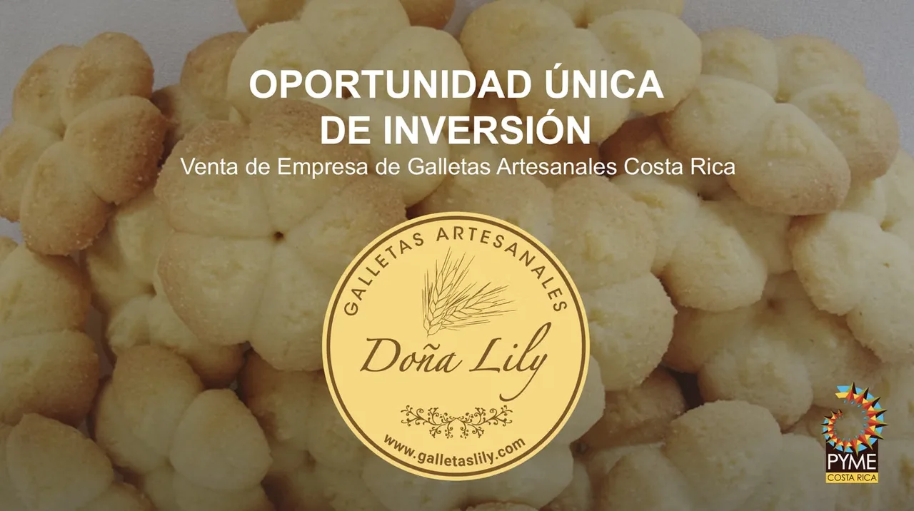 Excelente oportunidad de inversión: Se vende sólida empresa de galletas artesanales con más de 15 años de trayectoria consolidada en el mercado. Es una emblemática empresa familiar ...