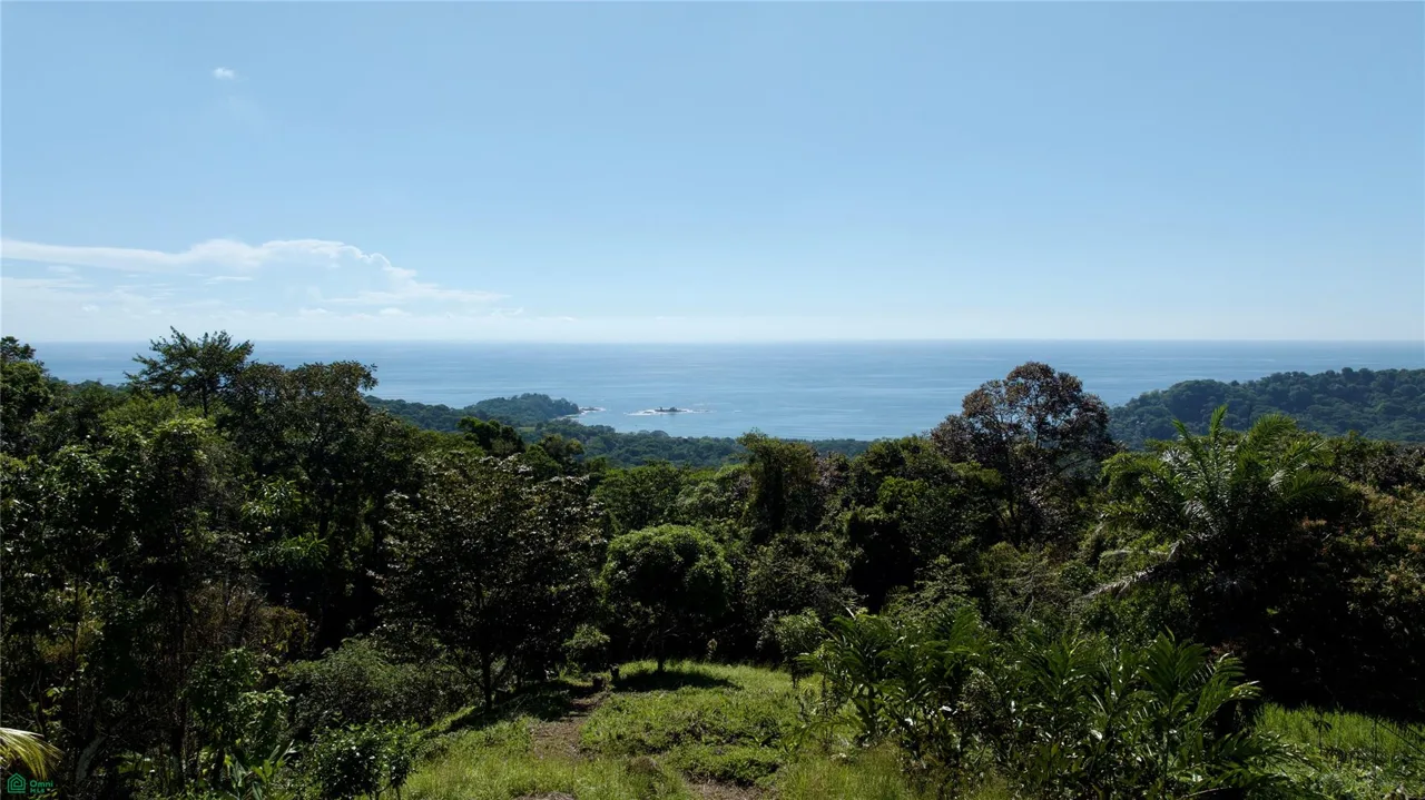 Dominicalito Hills — 2 ha (5 ac) con vista al mar, cascada y potencial de desarrollo