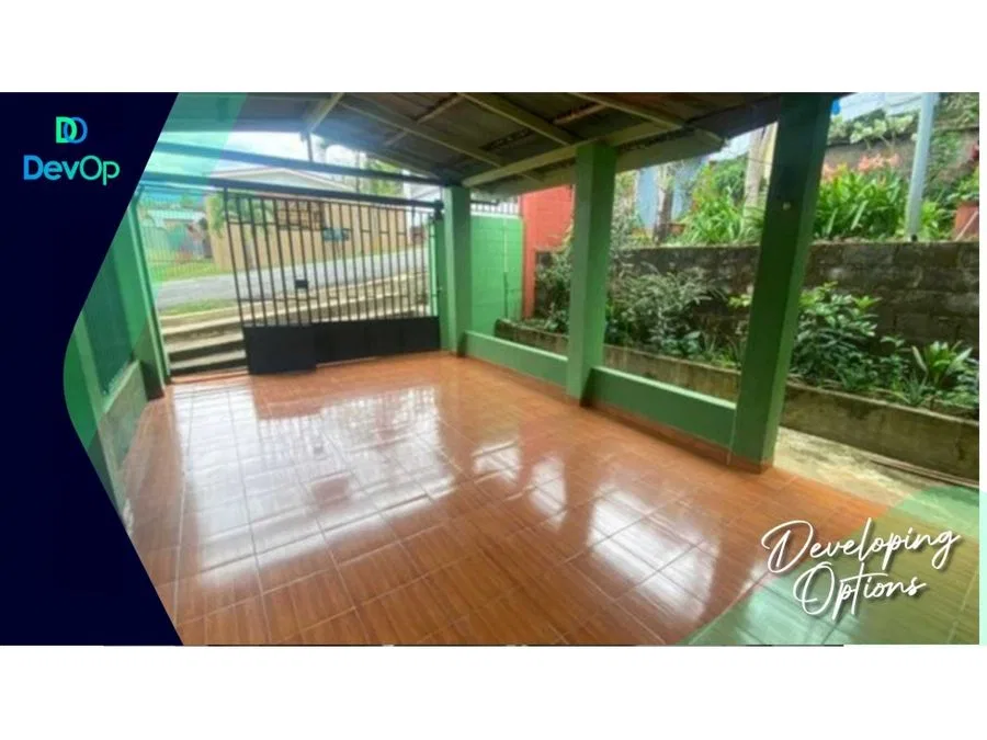 Venta de Propiedad casa + un apartamento en Pérez Zeledón.