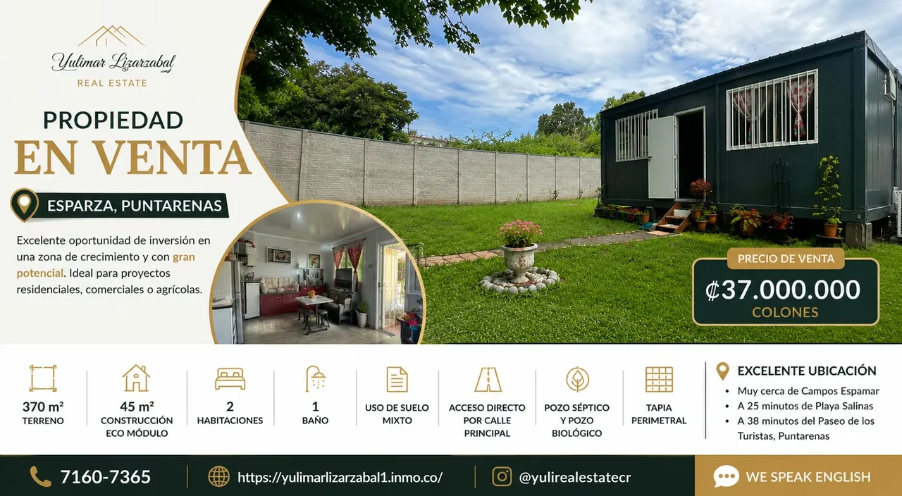 Property for Sale | Esparza, Puntarenas