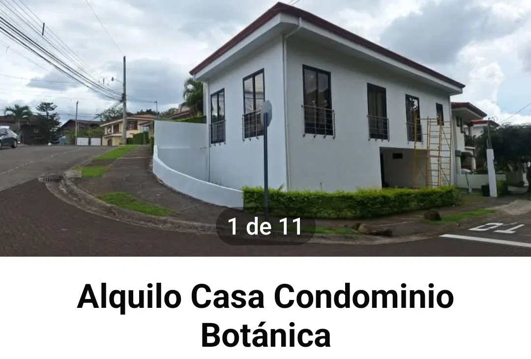 Alquilo Casa en Condominio La Botánica