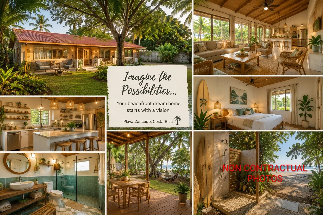 Beach House Opportunity in Playa Zancudo | $250K - REMAX Jungle Properties | Pavones Golfito Real Estate, photo 2