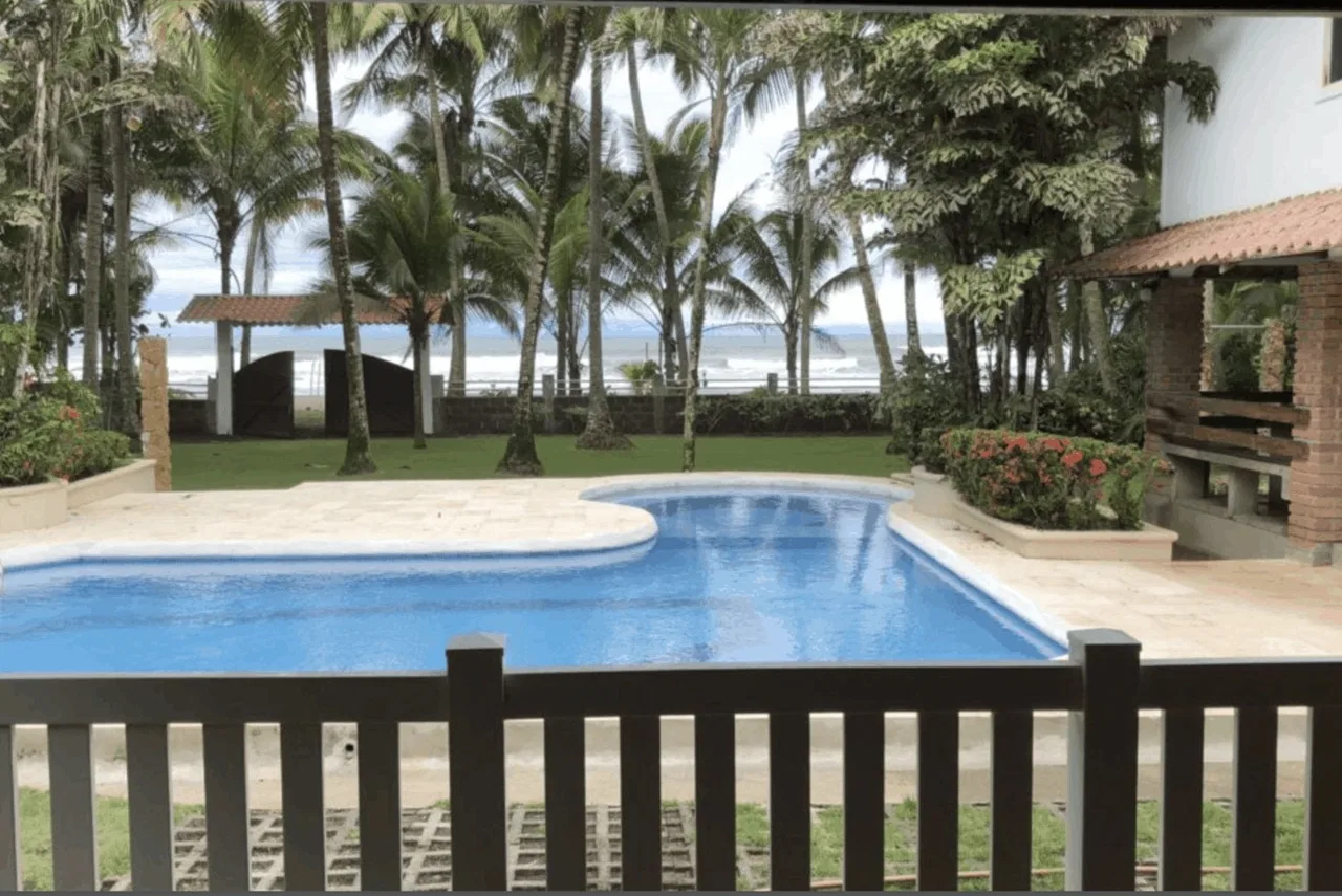 Large Beach front house for entertaining with private pool! | Costa Rica Real Estate | Jaco Realty