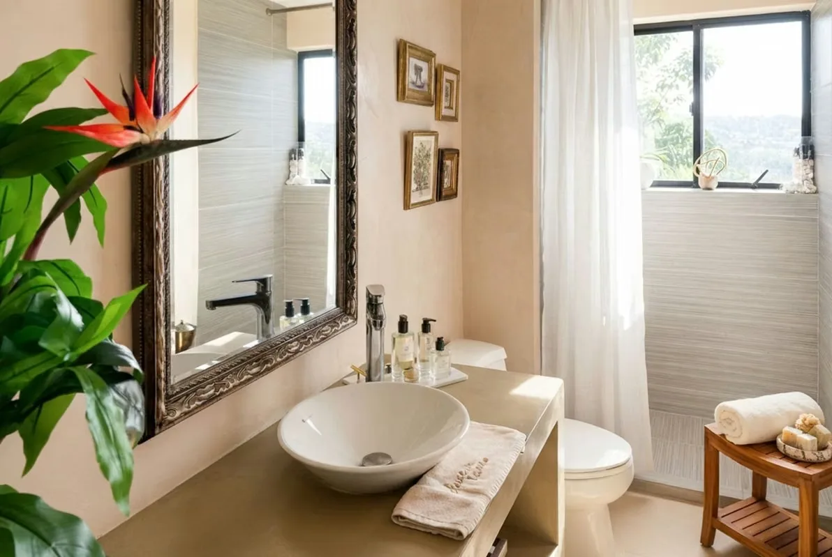 Explore a modern design and natural serenity shelter at the entrance to Brazil of Mora. This distinguished apartment of 123 m ² habitable combines open concept interiors with an ..., photo 9