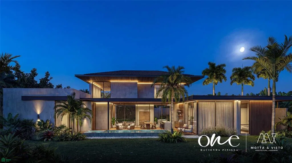 Residencia tropical moderna