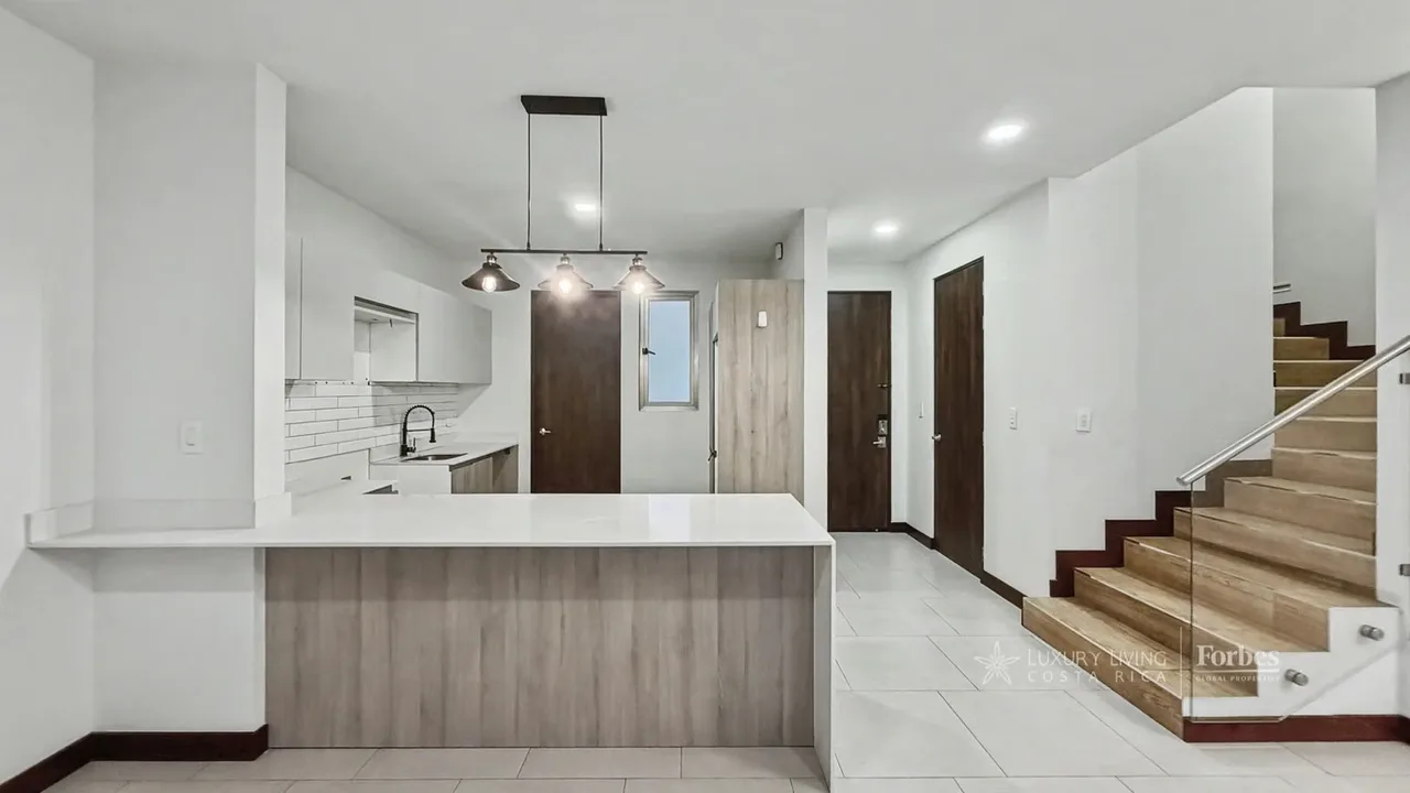 House, 3 bedrooms, office, terrace, pool, gated community, Escazú, photo 3