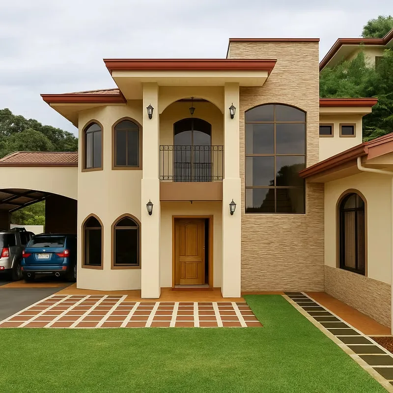 House for Sale in Mountain Residential Zone. Cajon of Greece, Construction: 220 m2 Lot: 1387 m2