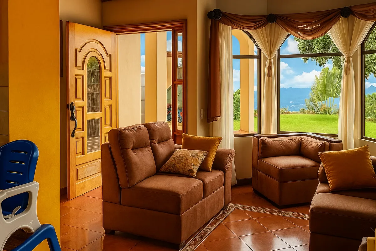 House for Sale in Mountain Residential Zone. Cajon of Greece, Construction: 220 m2 Lot: 1387 m2, photo 5