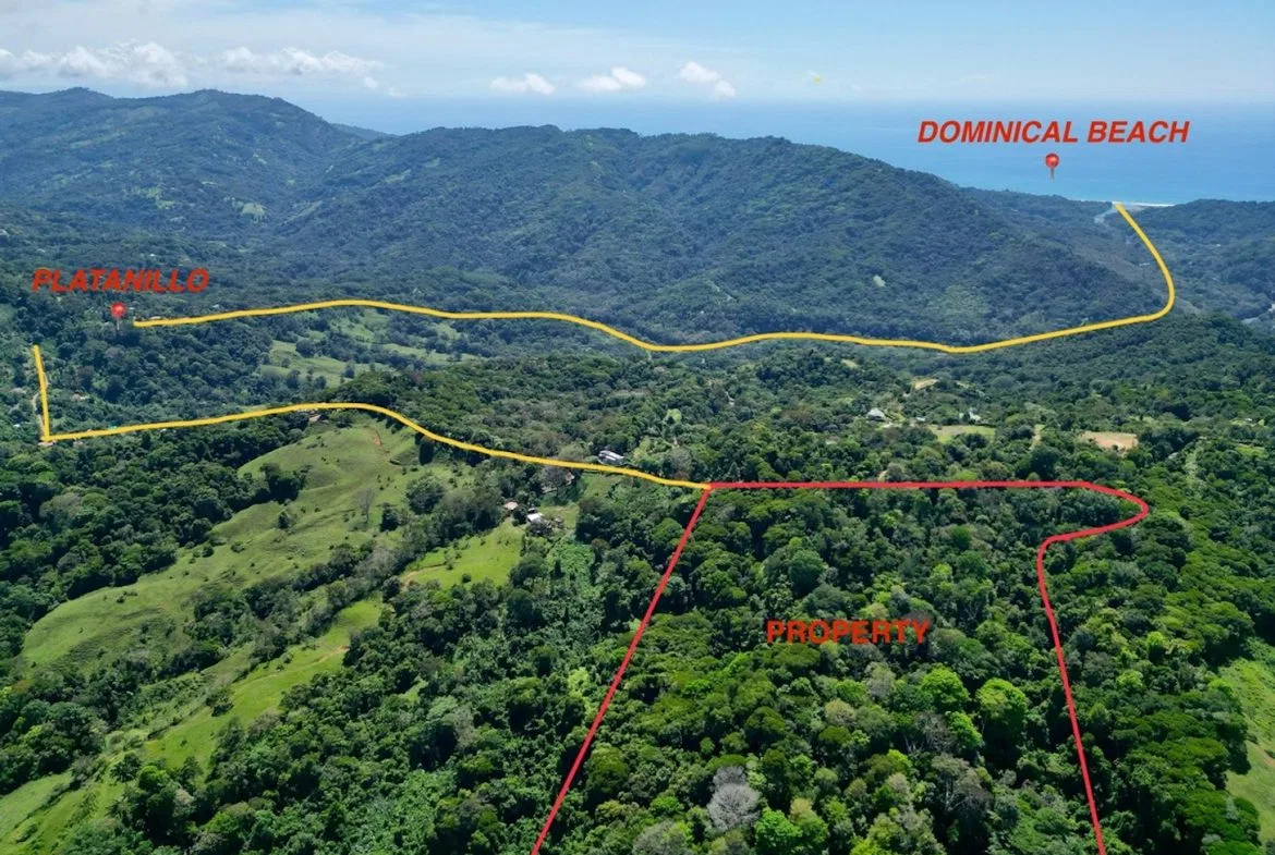 DEVELOPMENT MOUNTAIN  PROPERTY, IN PLATANILLO – 40.7 ACRES, photo 2
