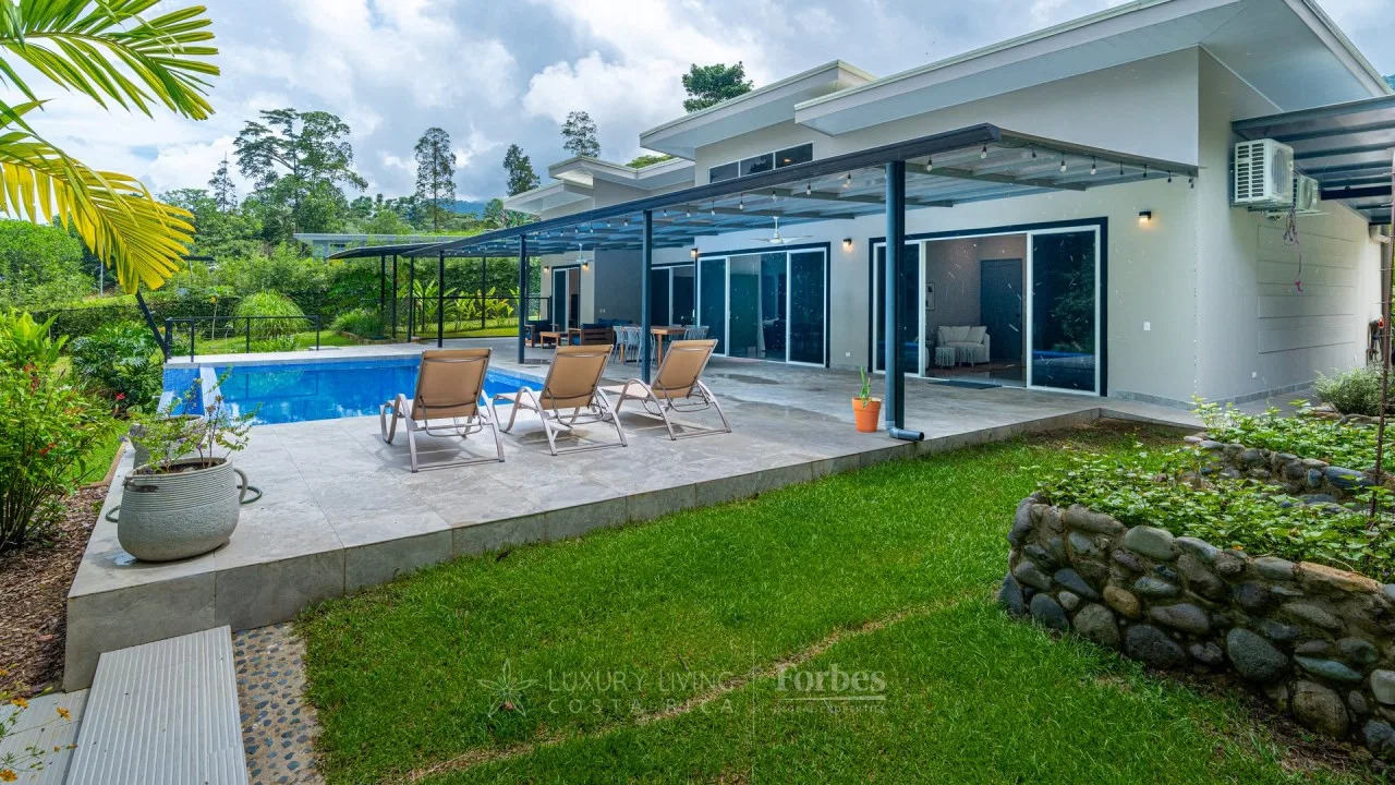 Beautiful property in gated community with paved roads