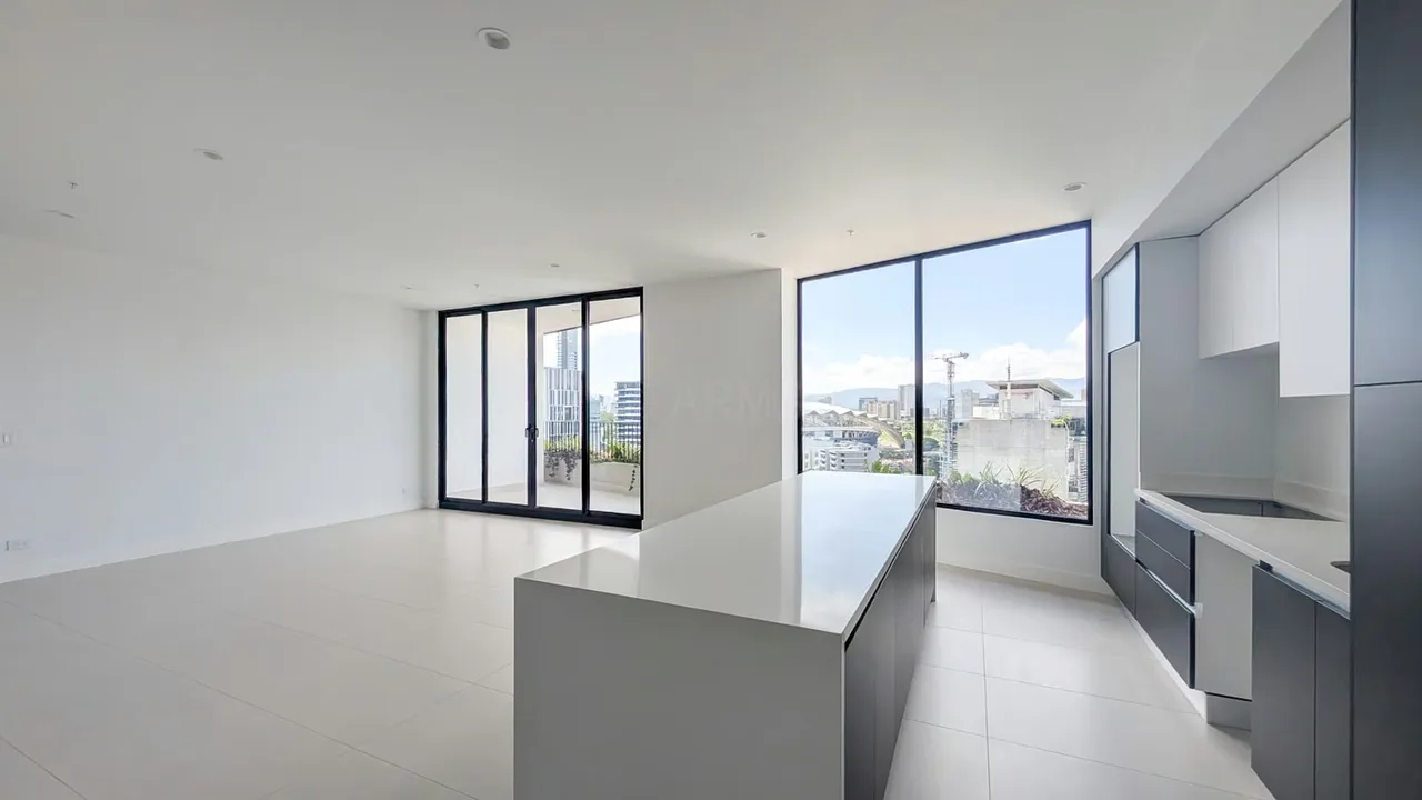Enjoy a unique living experience in this three-bedroom apartment, designed for those seeking luxury, comfort, and an unparalleled connection to the city. Its large windows offer ...