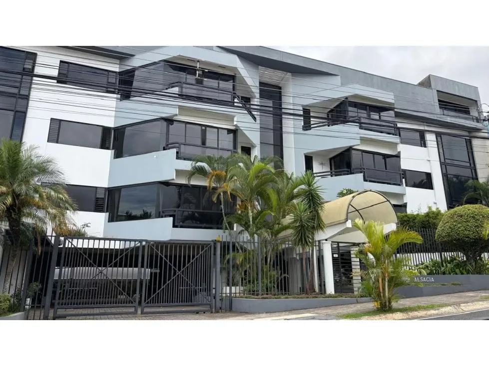 ALQUILER APARTAMENTO AMUEBLADO, SAN JOSE, ESCAZÚ, TREJOS MONTEALEGRE, CONDOMINIO ALSACIA