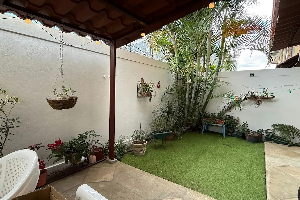 Dining room, guest toilet, integrated kitchen with counter top, granite, gas template. Terrace with garden. ..., photo 11