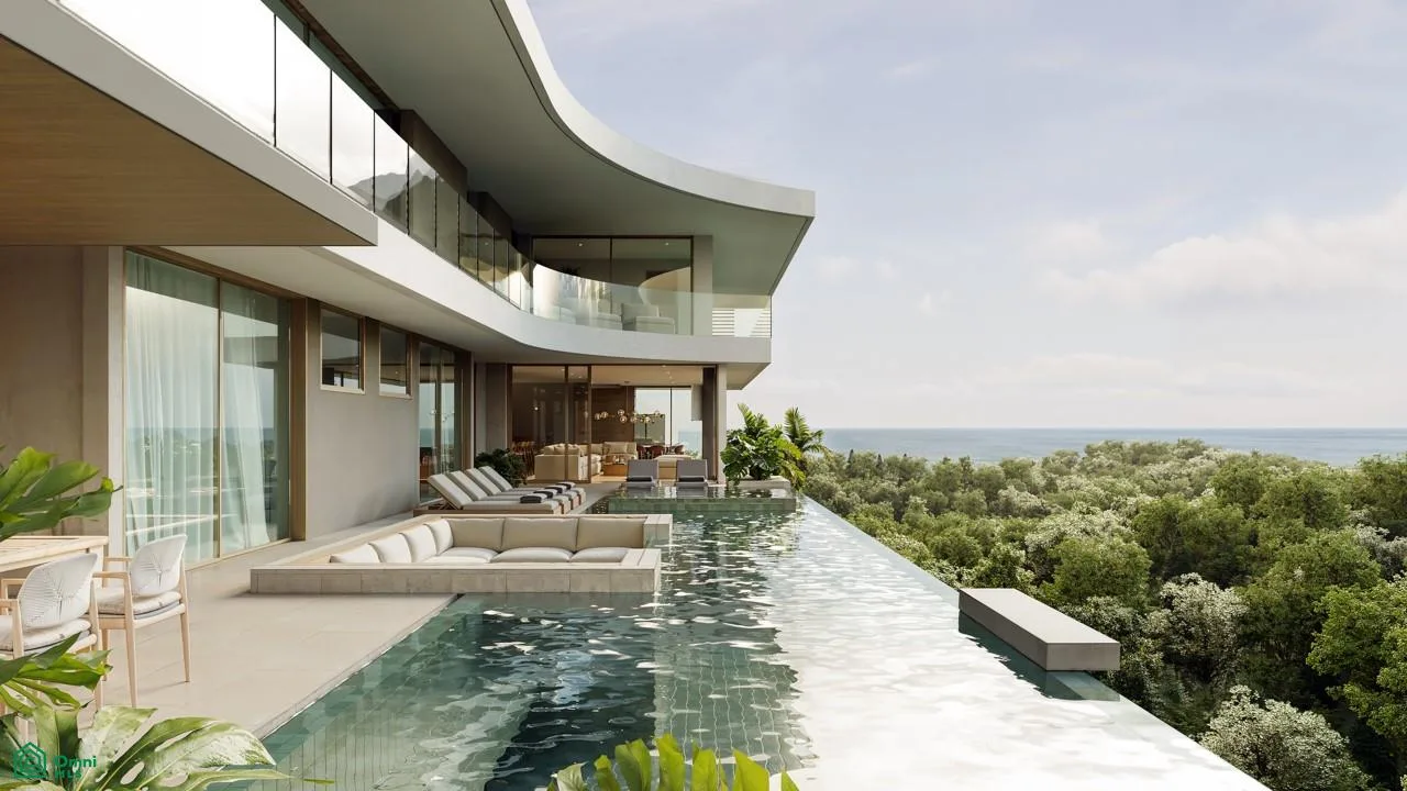 CASA NAGA – Una Residencia con Vista al Mar en la Cima de La Colina de Culebras