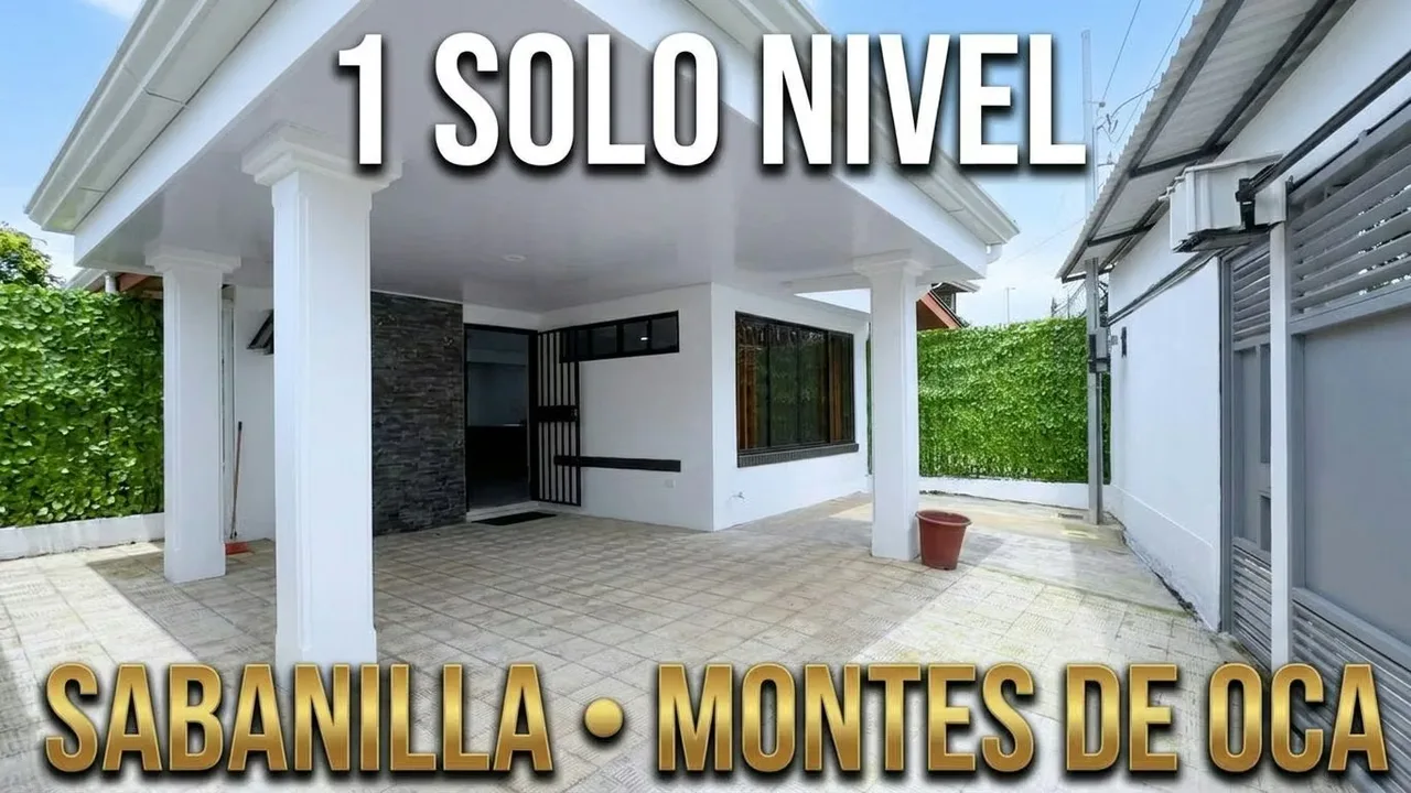 ¿Busca usted una casa de un nivel, moderna, segura y con una ubicación realmente privilegiada? Esta joya renovada en 2026 está a solo 200 metros del Colegio Metodista y 500 metros ...