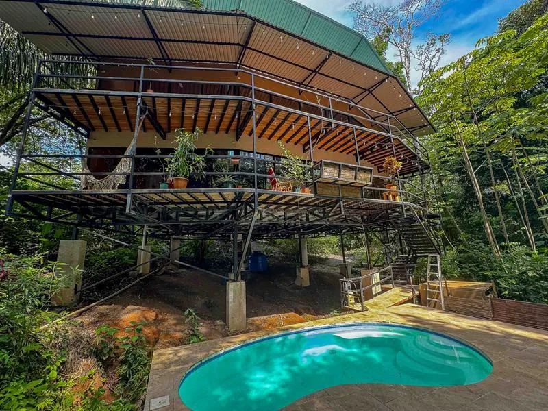 Fully Furnished and Priced to Sell Located in Gated Community Minimalist Home with Loft and Office, Esterillos