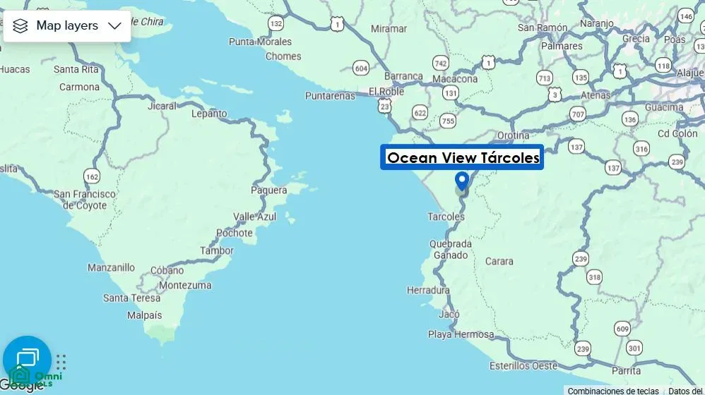 Ruta Nacional 34 (Costanera Sur), Tárcoles, Puntarenas 61102