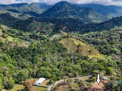 An elevated 1.2 acre lot with two campuses, panoramic mountain and jungle views., photo 2