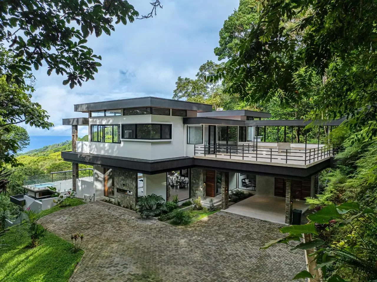 Architect Designed Five Bedroom Oceanview Estate, Costa Verde Estates, Escaleras, Dominical, Bahia Ballena, Osa, Puntarenas, Costa Rica 60501, Escaleras