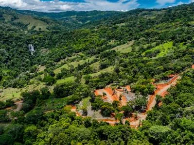 Just Over 3 Acres Riverfront Land in Platanillo Above Dominical, photo 14