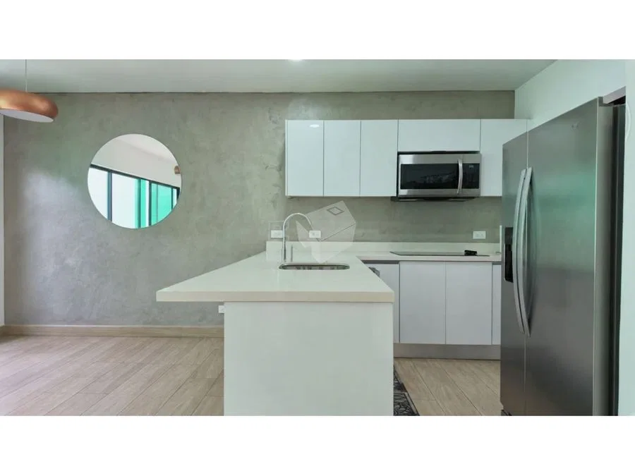 Casa Moderna de 2 habitaciones con Jardin y Linea Blanca en Alquiler