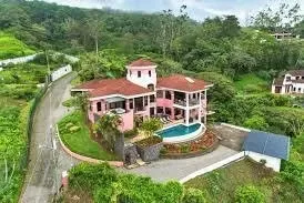This specific property is commercially known as the "Ocean View Octagon House," a mansion situated in the hills of San Ramón de Alajuela, ...