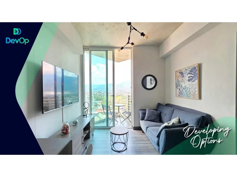 Ubicado en una torre con amenidades de primer nivel, ideal para vivir o invertir en Airbnb