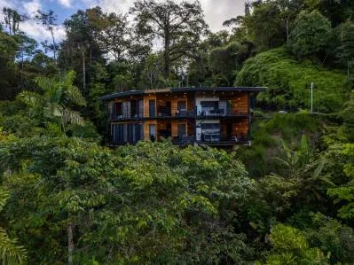 Ocean View Jungle Villa in Uvita with Whale’s Tail and Waterfall Views
