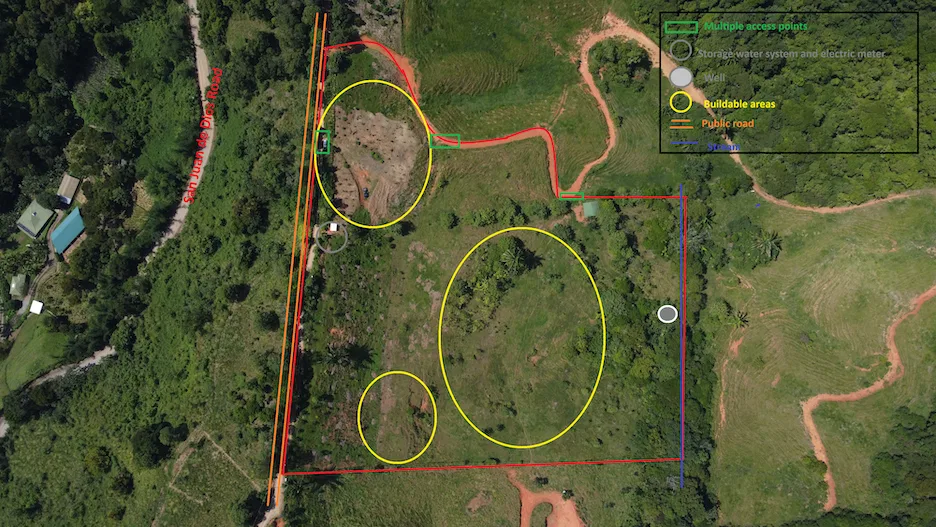 8.78 – ACRE PROPERTY WITH MULTIPLE BUILDING SITES IN PLATANILLO DE BARÚ