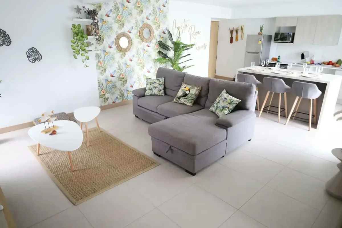 Discover your Pura Vida dream in this attractive, brand-new 2-bedroom, 2-bathroom condo at Residencias Viva Jacó. This move-in ready property (2025) offers 87 m² of modern living in ...
