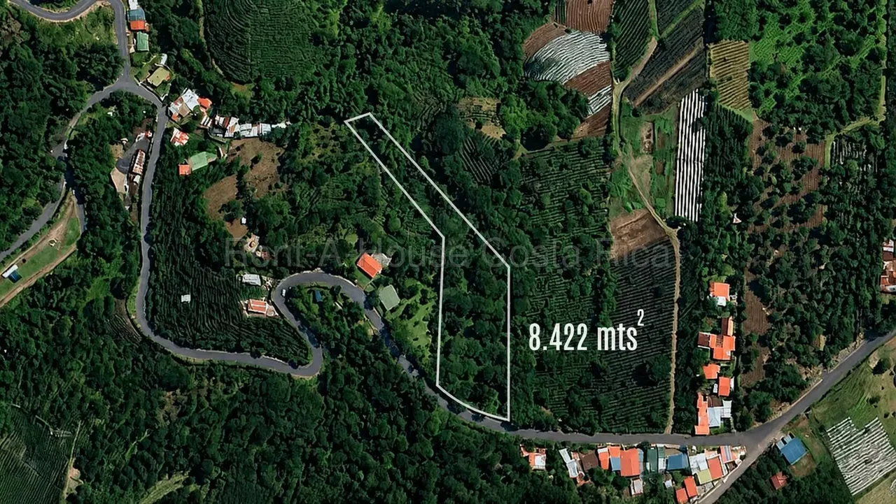 Lot for Sale – Naranjo, Cirrí Sur, Alajuela, Costa Rica