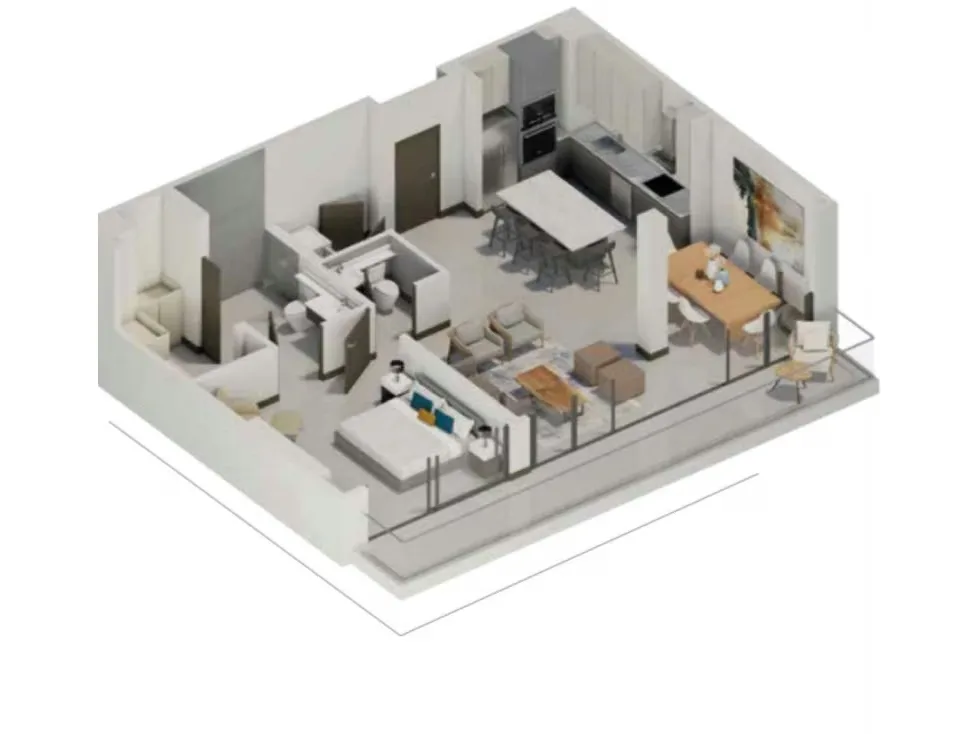 ¡No te pierdas la oportunidad de adquirir el apartamento de tus sueños! Te presentamos un impresionante apartamento con la mejor vista al sur y un diseño práctico que se adapta ..., photo 2
