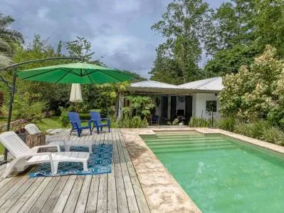 Cabañas de alquiler recién construidas Casa de retiro familiar en venta