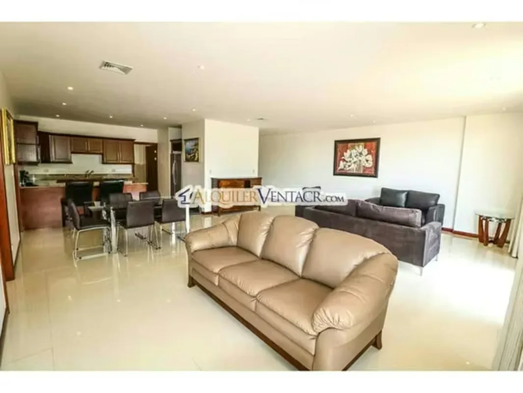 Apartamento full amueblado en alquiler en San Rafael de Escazú, ubicado en 1er piso y de un solo nivel, con amplia terraza y hermosas vistas., photo 4