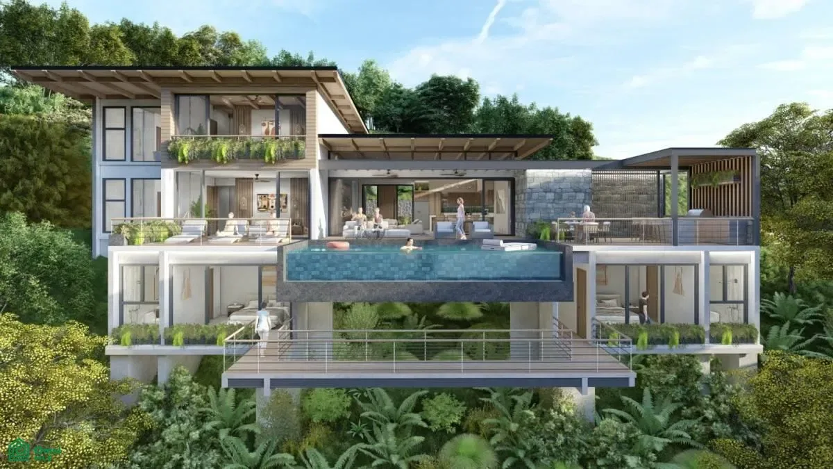 6 Master Suite Ocean-View Villa on Flamingo’s Pr, Cabo Velas, Guanacaste 50304