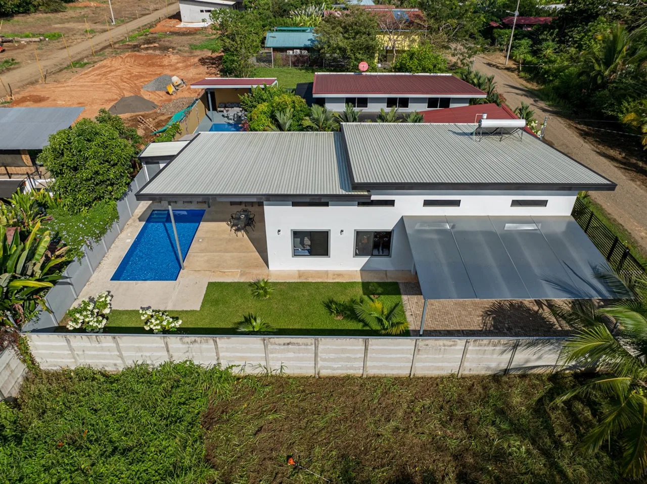 CASA SERENITY: ELEGANT TROPICAL RETREAT STEPS FROM UVITA BEACH, IN BAHIA BALLENA – 0.12 ACRES, photo 2