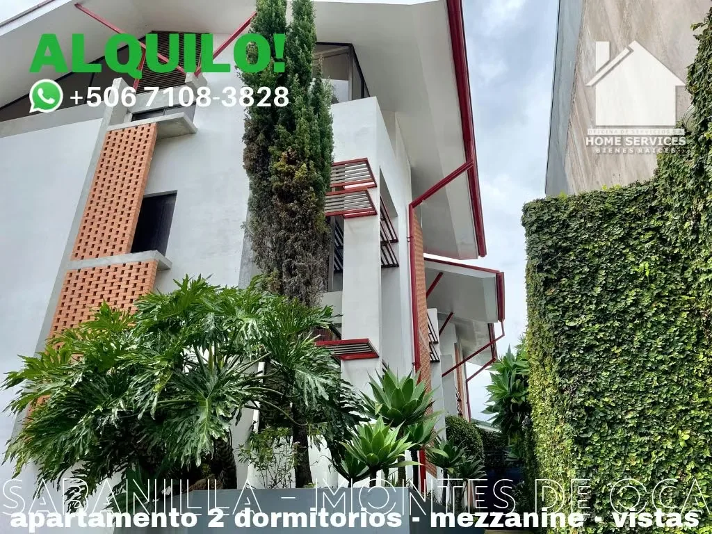 FOR RENT! 2 Bedrooms, Mezzanine, Views – Sabanilla, Montes de Oca., photo 2
