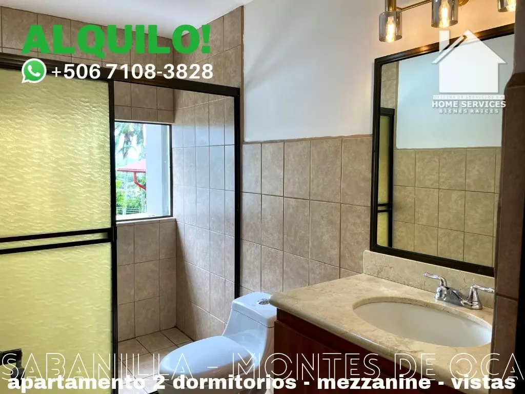 FOR RENT! 2 Bedrooms, Mezzanine, Views – Sabanilla, Montes de Oca., photo 12