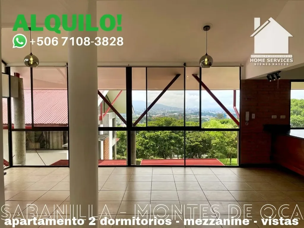 FOR RENT! 2 Bedrooms, Mezzanine, Views – Sabanilla, Montes de Oca., photo 9