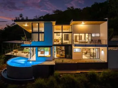 Impresionante casa con vistas al mar y al atardecer con casa de huéspedes, photo 6