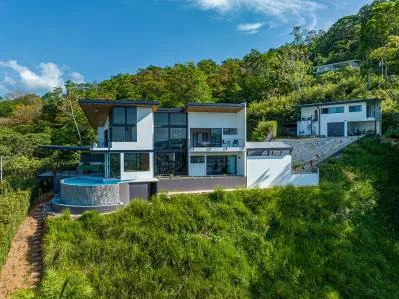 Impresionante casa con vistas al mar y al atardecer con casa de huéspedes, photo 7