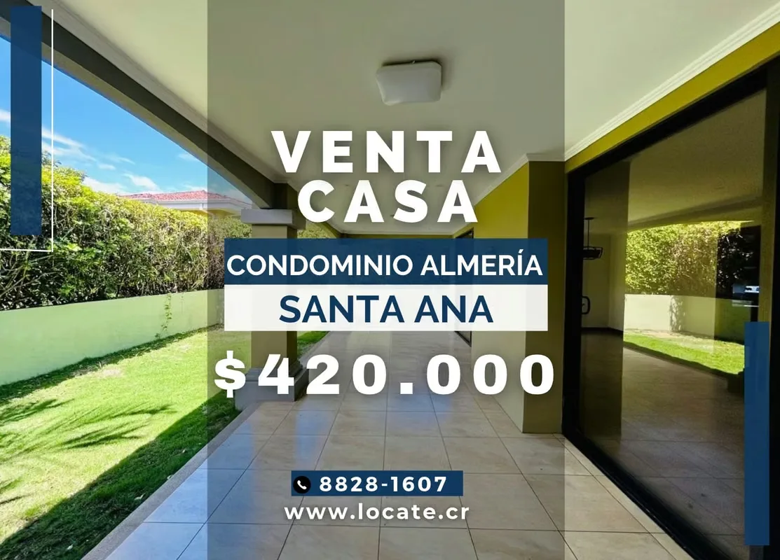 Casa en venta en Condominio Almería, Santa Ana