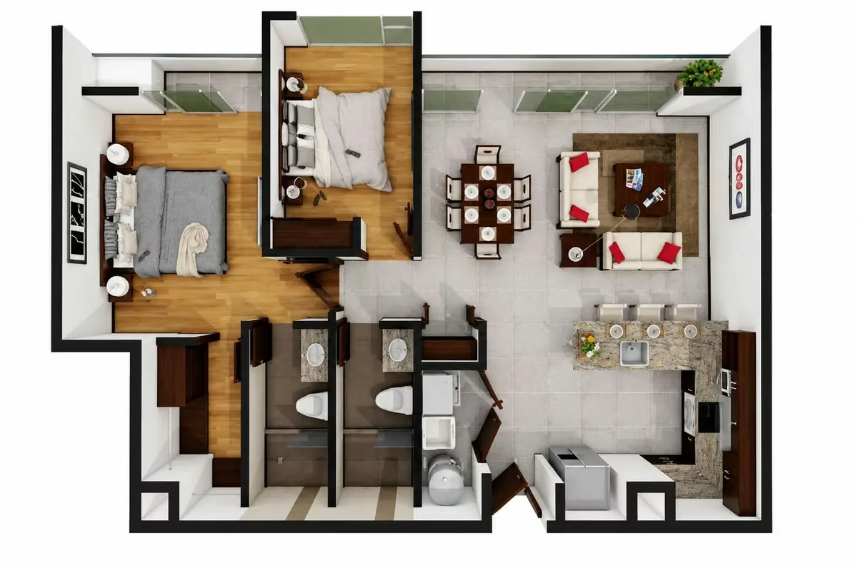 APARTMENT FOR SALE, CLOSE TO THE FREE ZONE. 31-285-78-AP68M