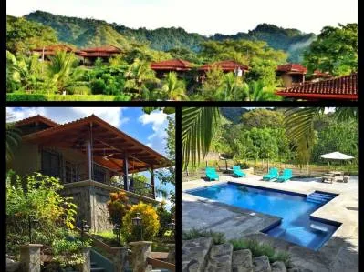 8 VILLAS GENERANDO INGRESO EN PLAYA HERMOSA JACO EN COMMUNIDAD PRIVADA CON 18 HECTARIAS