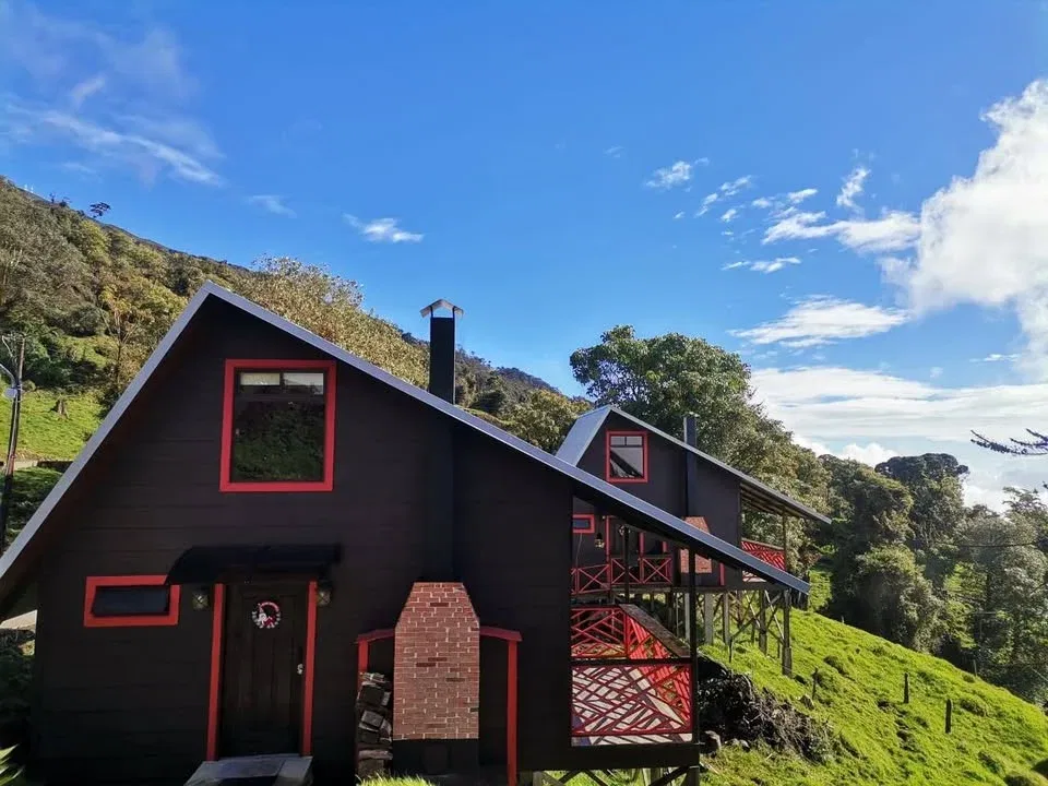 Mountain Dairy Farm With Large Home and 3 Cabins Near Turrialba
