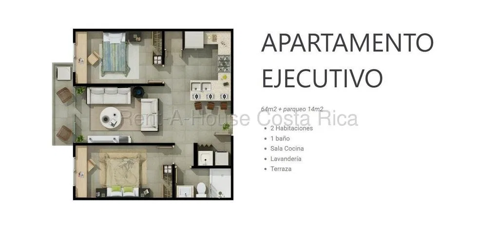 Venta de Apartamento Amueblado en Matama-San José. RAH 27-474 - Venta en Limón, photo 2