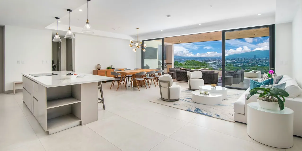 Apartment 3BR in Escazu Panorama 180 - Private Terrace - Valley View