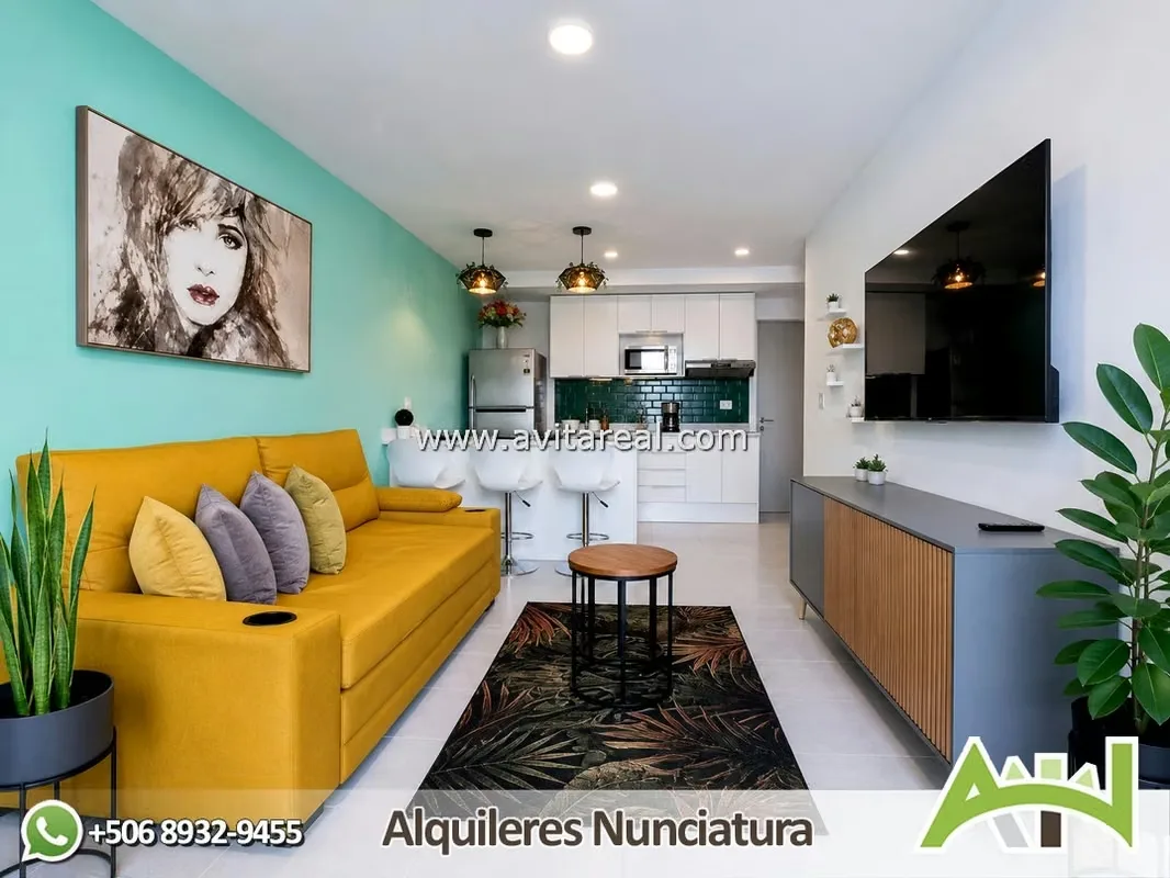 Apartamento amueblado | Sky Garden | AC