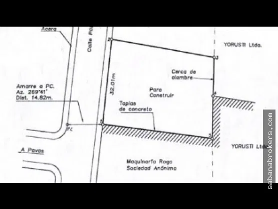 Lote Uso mixto 300 m de plaza Mayor Rohrmoser