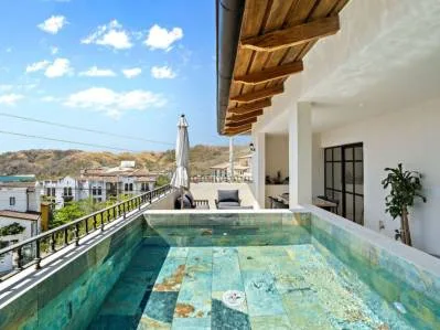 Terraced Flats 7782: Nuevo condominio con vista al mar en la sección más nueva de Las Catalinas